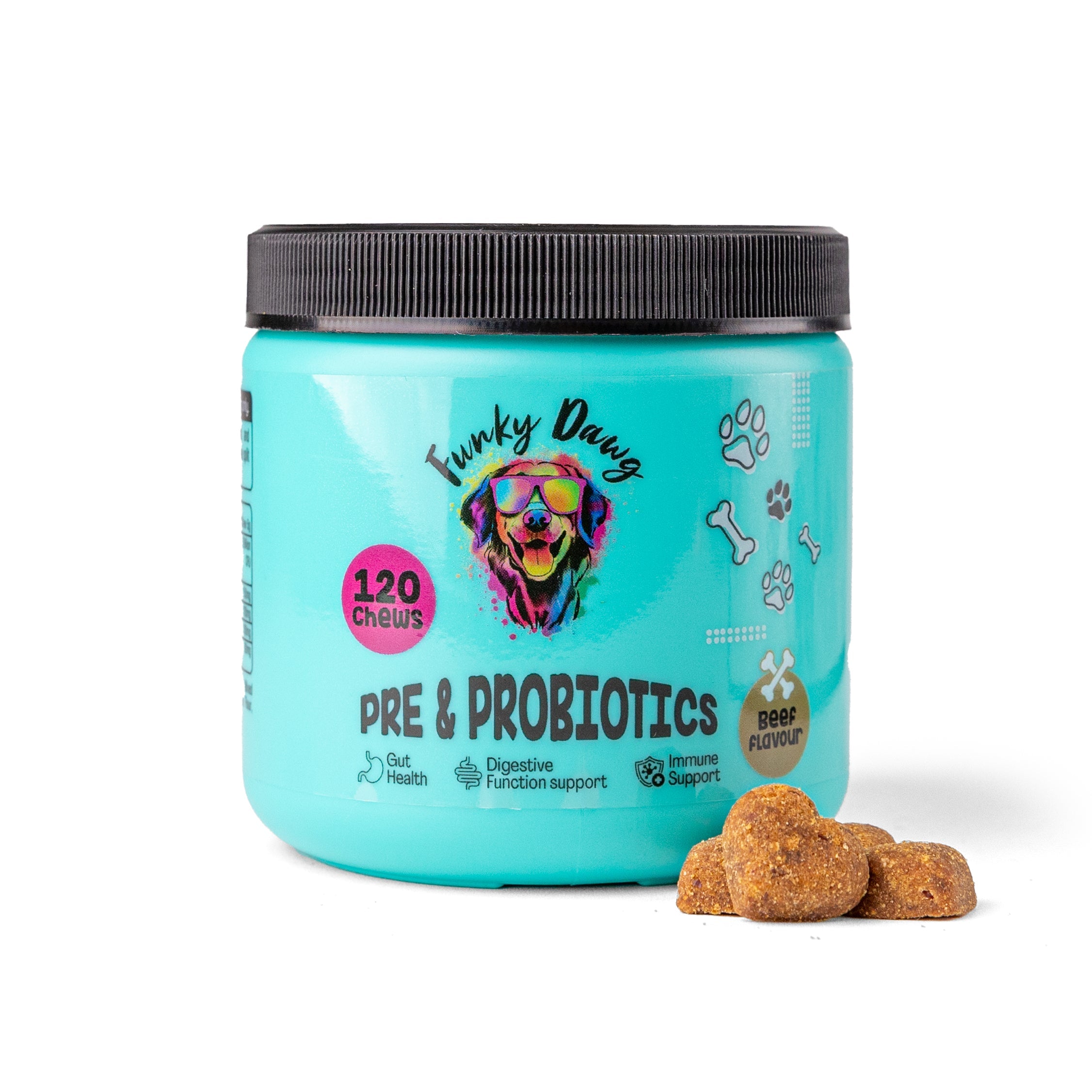 Funky Dawg Pre & Probiotics - Beef - £20.99