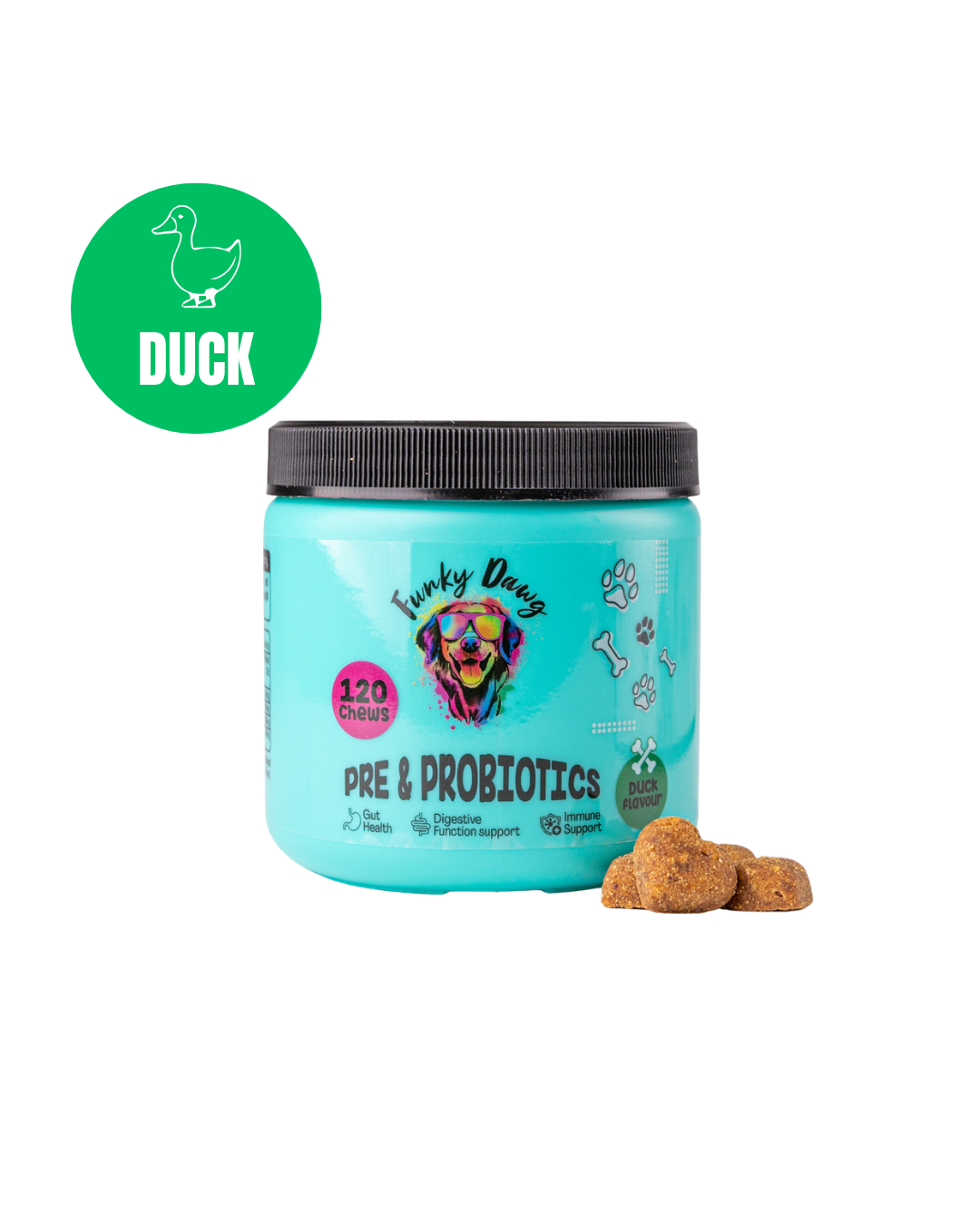 Duck Gut Health Chews🐶